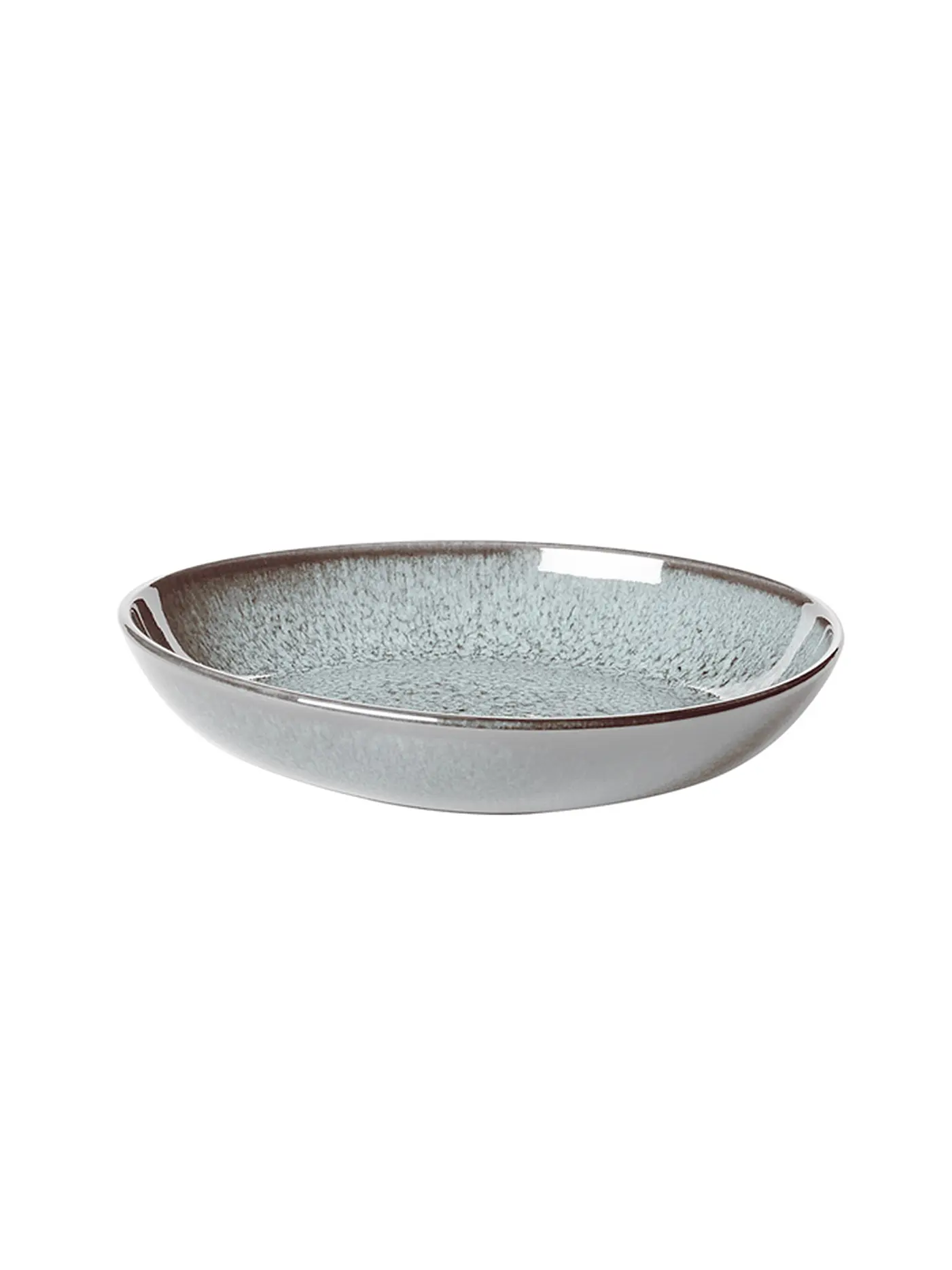 LIKE BY VILLEROY & BOCH | Schale flach klein 22x21cm Lave Beige | hellblau